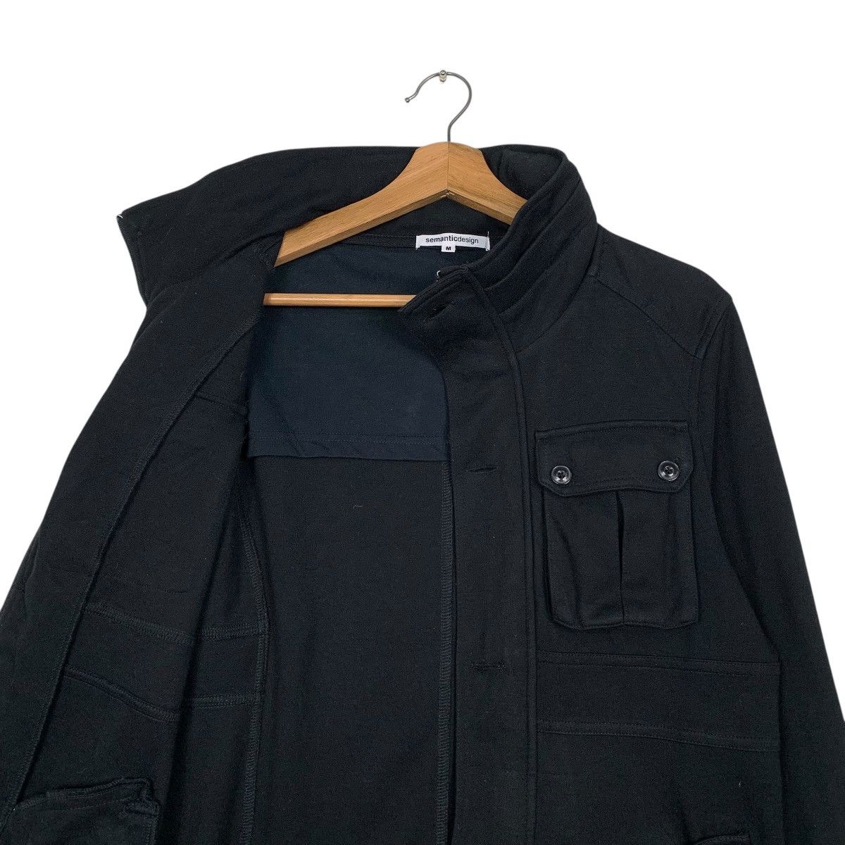 semanticdesign Sematic Design Black Casual Jacket Size US S / EU 44-46 / 1 - 10 Thumbnail