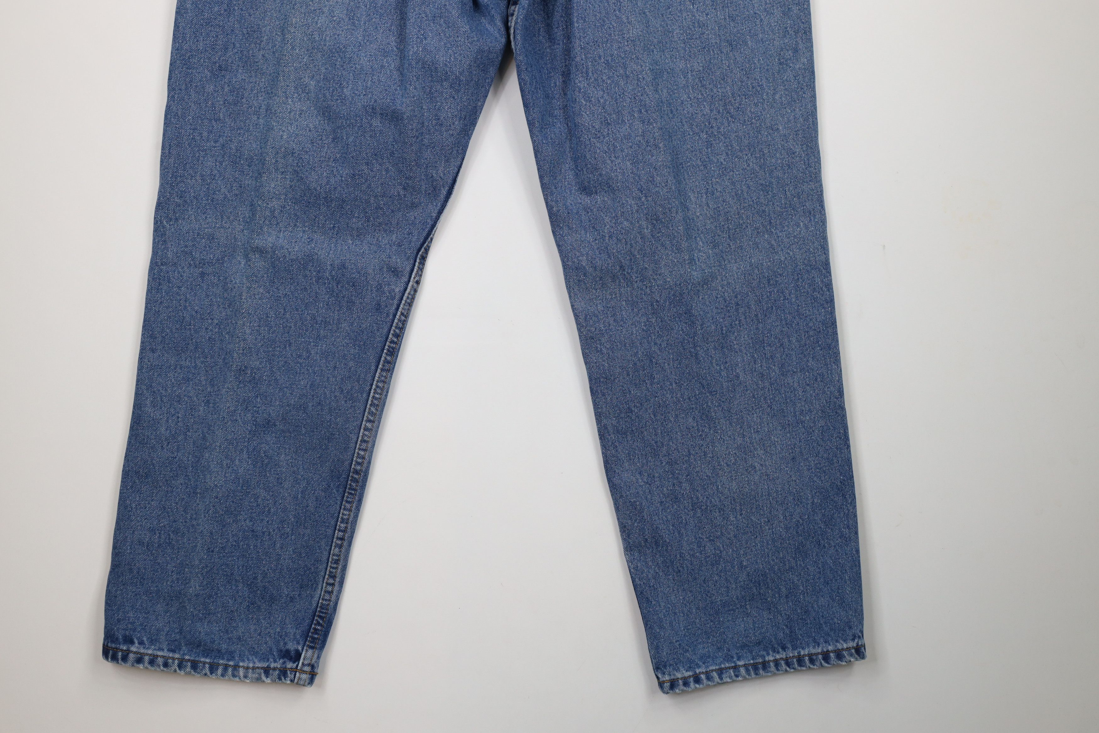 Ralph Lauren × Vintage Vintage 90s Ralph Lauren Out Relaxed Fit Denim Jeans Blue Size US 38 / EU 54 - 11 Thumbnail