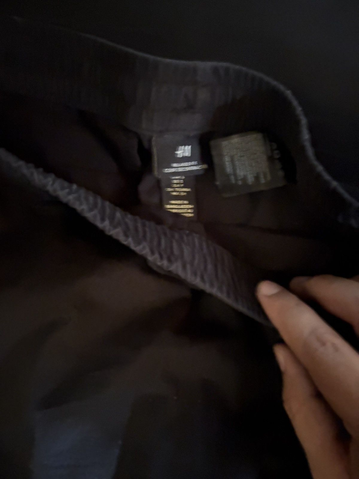 H&M Black cargo pants Size US 32 / EU 48 - 2 Thumbnail