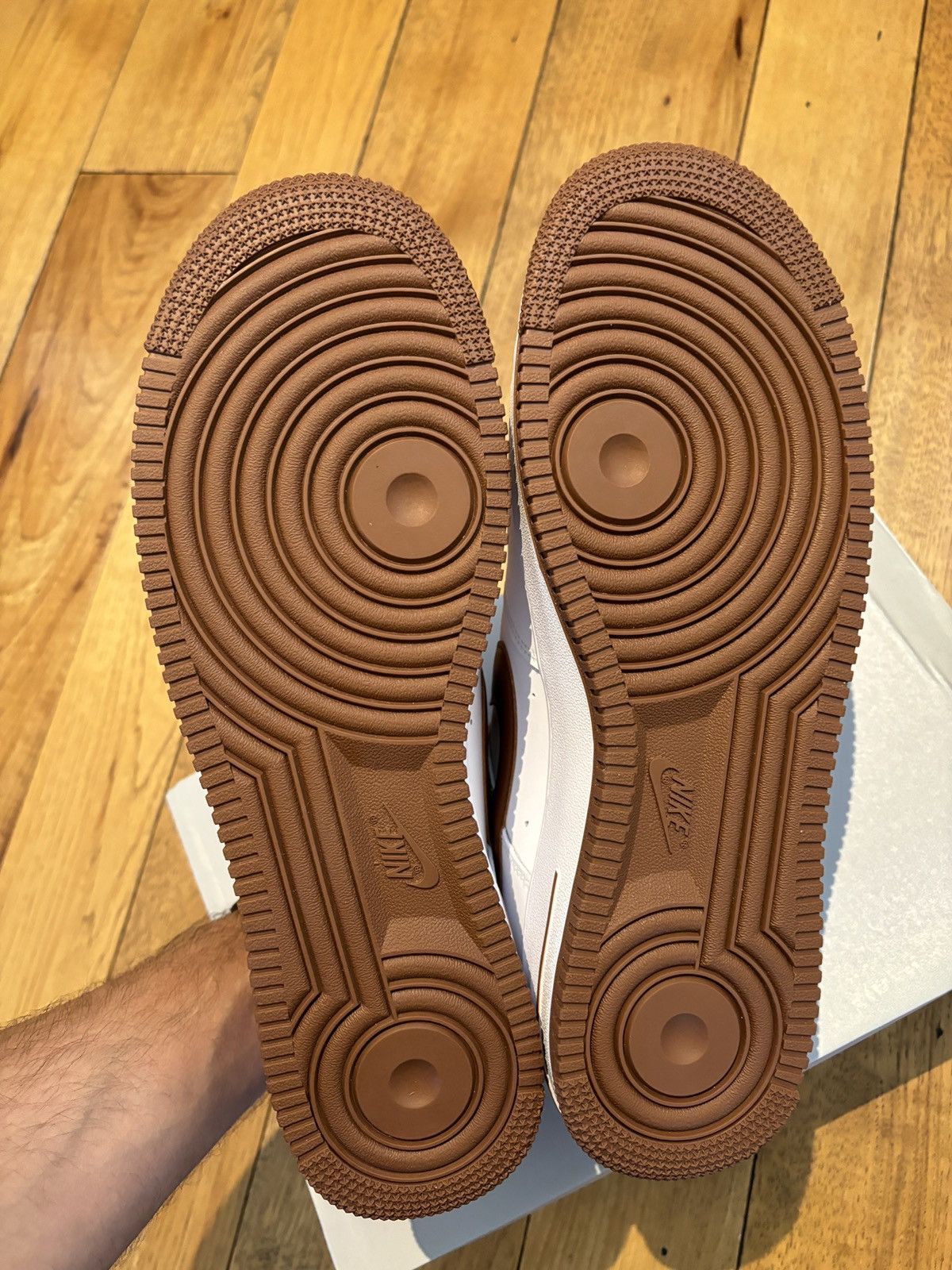 Nike Nike Air Force 1 Pecan Brown Size US 12 / EU 45 - 9 Thumbnail