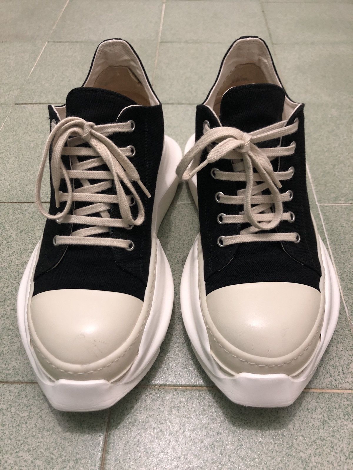 Rick Owens Rick Owens drkshdw abstract low sneaker ramones low