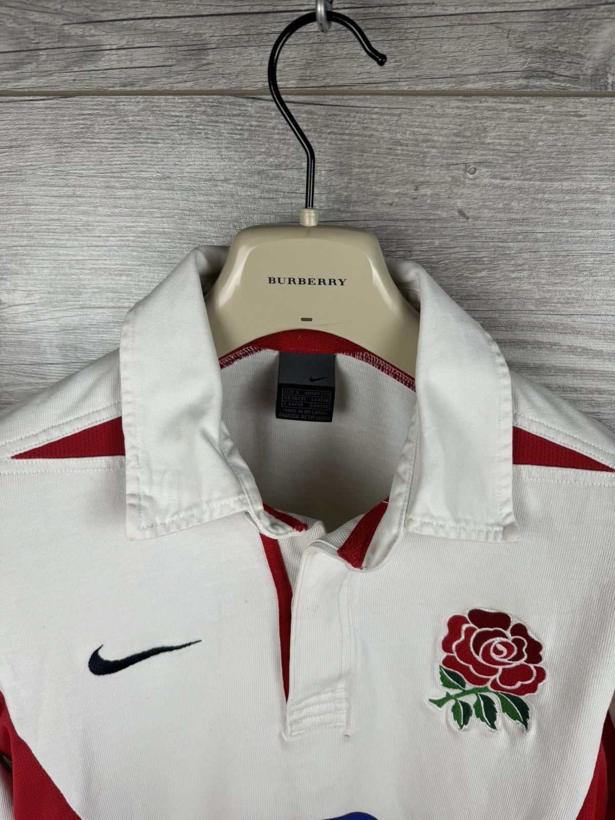 Nike Nike England 🏴󠁧󠁢󠁥󠁮󠁧󠁿 Rugby Soccer jersey vintage Size US S / EU 44-46 / 1 - 12 Thumbnail