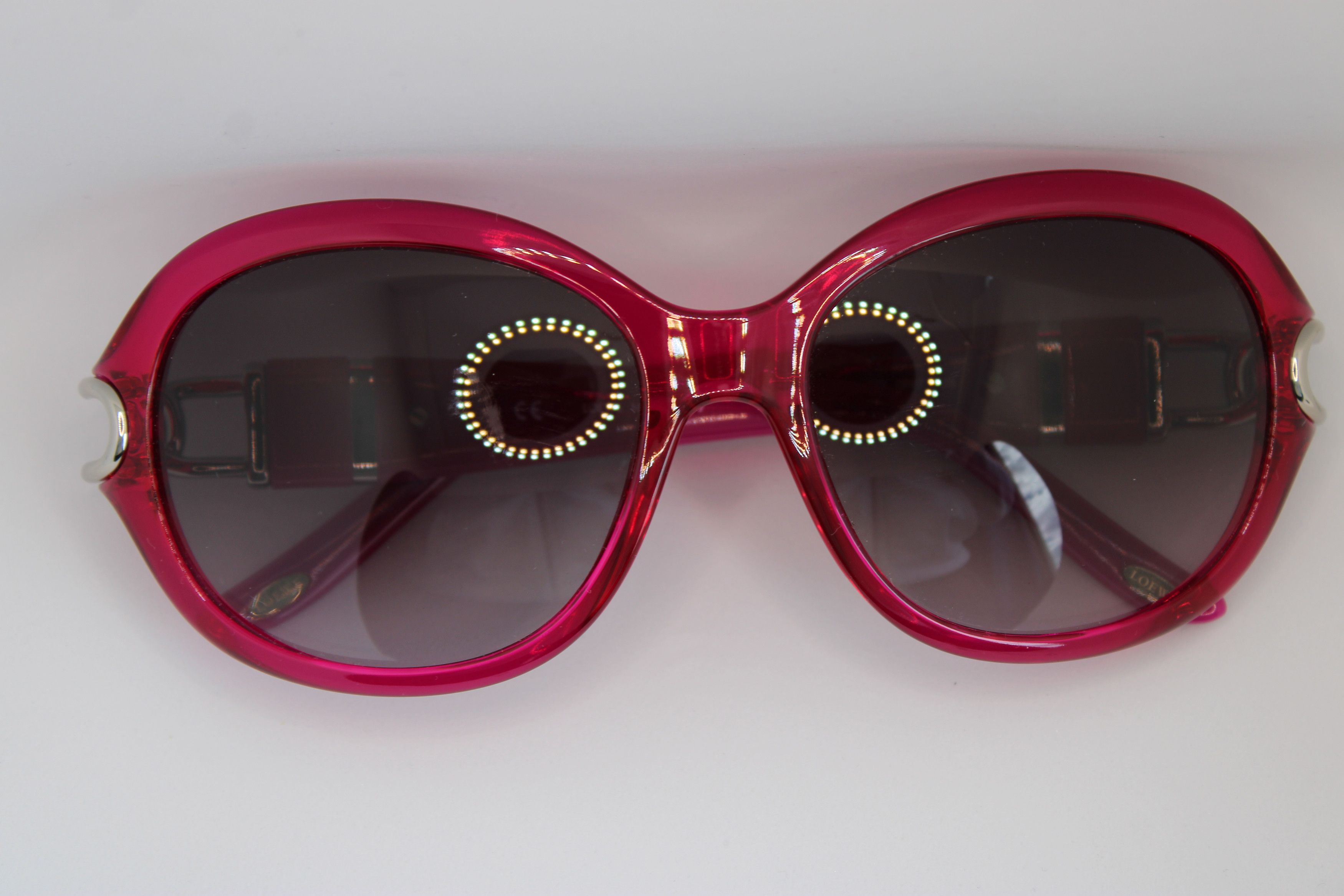 Loewe Loewe Pink Sunglasses Size ONE SIZE - 3 Thumbnail