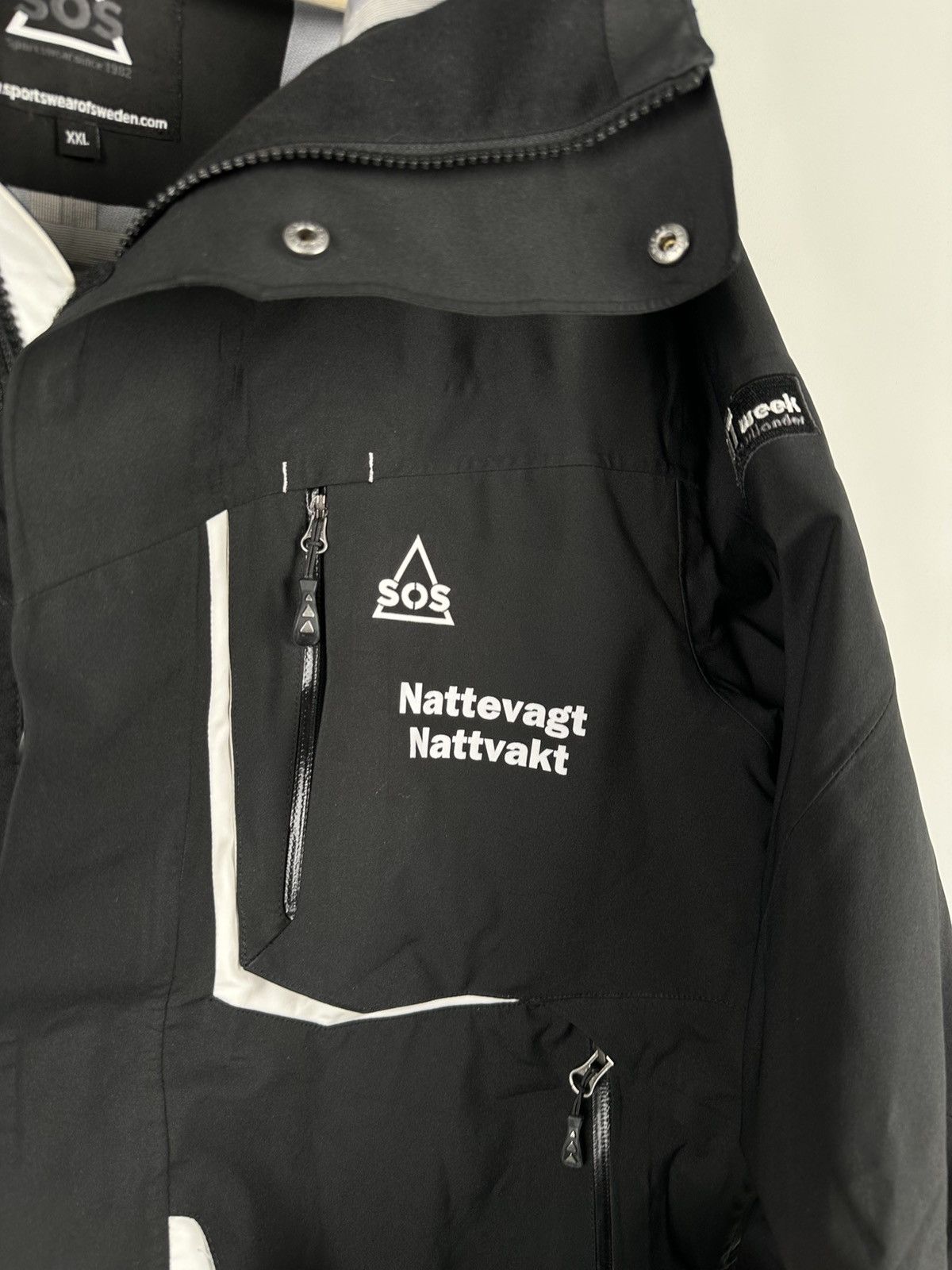Goretex SOS Snowboarding Outdoor Jacket Hooded Recco Size US XXL / EU 58 / 5 - 5 Thumbnail