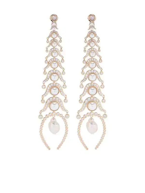 Zimmermann oc11z0226 Size: OS / Dangle Earrings In Gold Size ONE SIZE - 1 Thumbnail