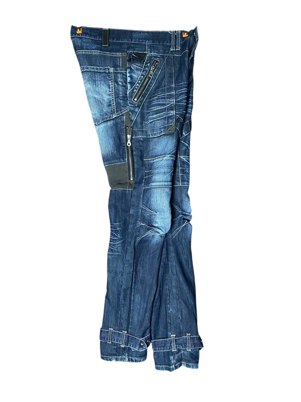 PPFM Rare PPFM Bondage Punk Distressed Denim Size US 31 - 6 Thumbnail