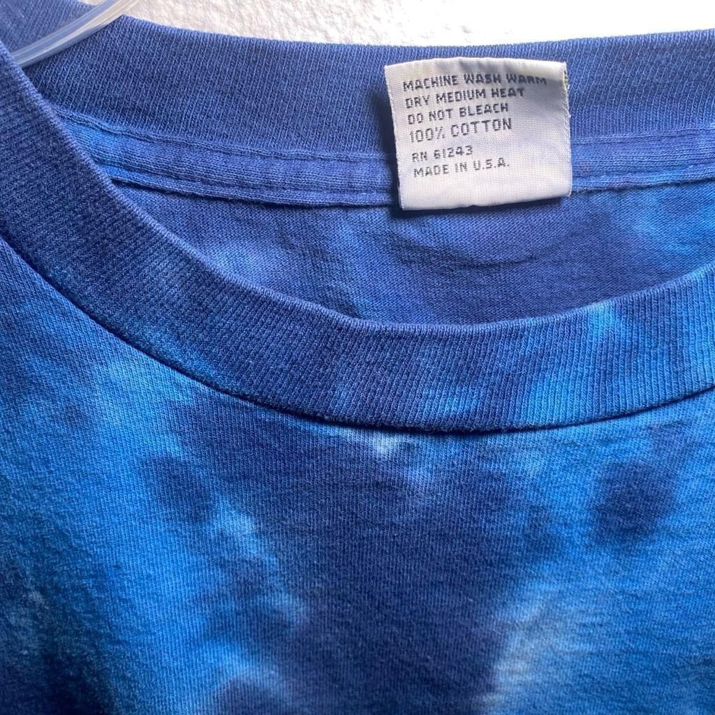 Other Tie Dye T-Shirt Blue Red Size XL sun dog tag Size US XL / EU 56 / 4 - 4 Thumbnail