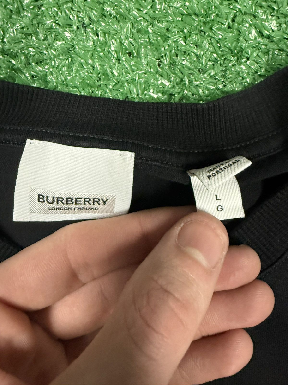 Burberry Burberry tee shirt sz large Size US L / EU 52-54 / 3 - 2 Thumbnail