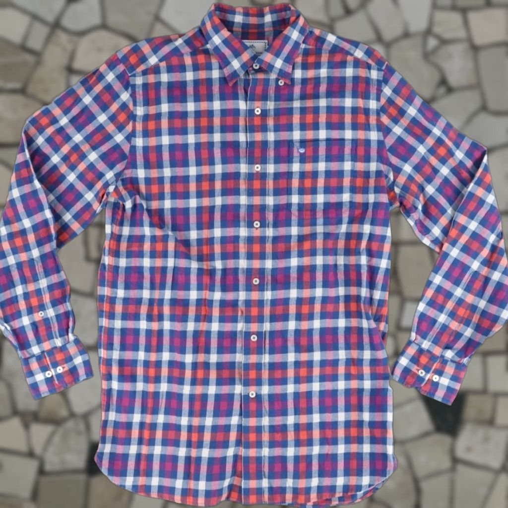 Southern Tide Southern Tide Shirt Plaid Long Sleeve Button Down Mens S Cotton Classic Fit Color Multi-Colored Size US S / EU 44-46 / 1 - 1 Thumbnail