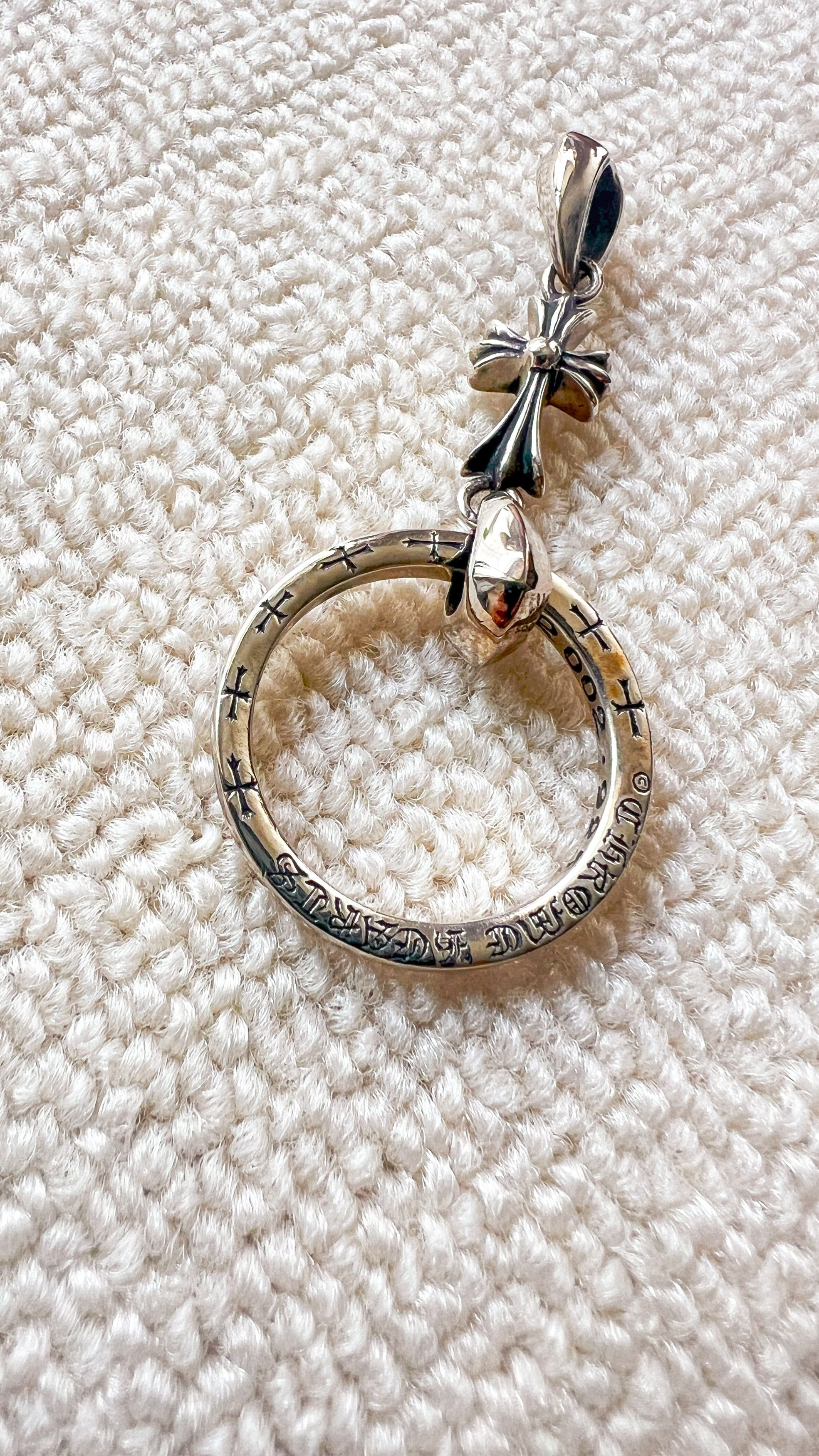 Chrome Hearts CHROME HEARTS EYWR Loop NTFL BabyFat Necklace Size ONE SIZE - 7 Thumbnail