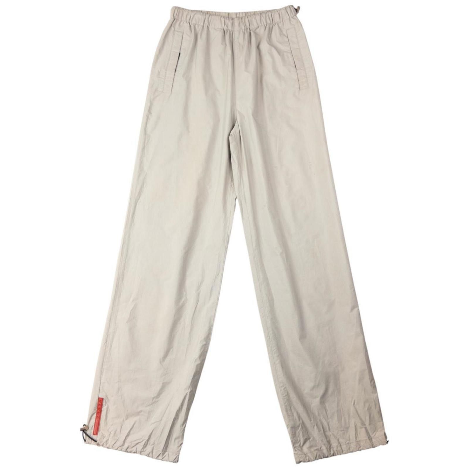 Prada Vintage Prada Sport Lightweight Tracksuit Bottoms Size M Size US 32 / EU 48 - 1 Thumbnail