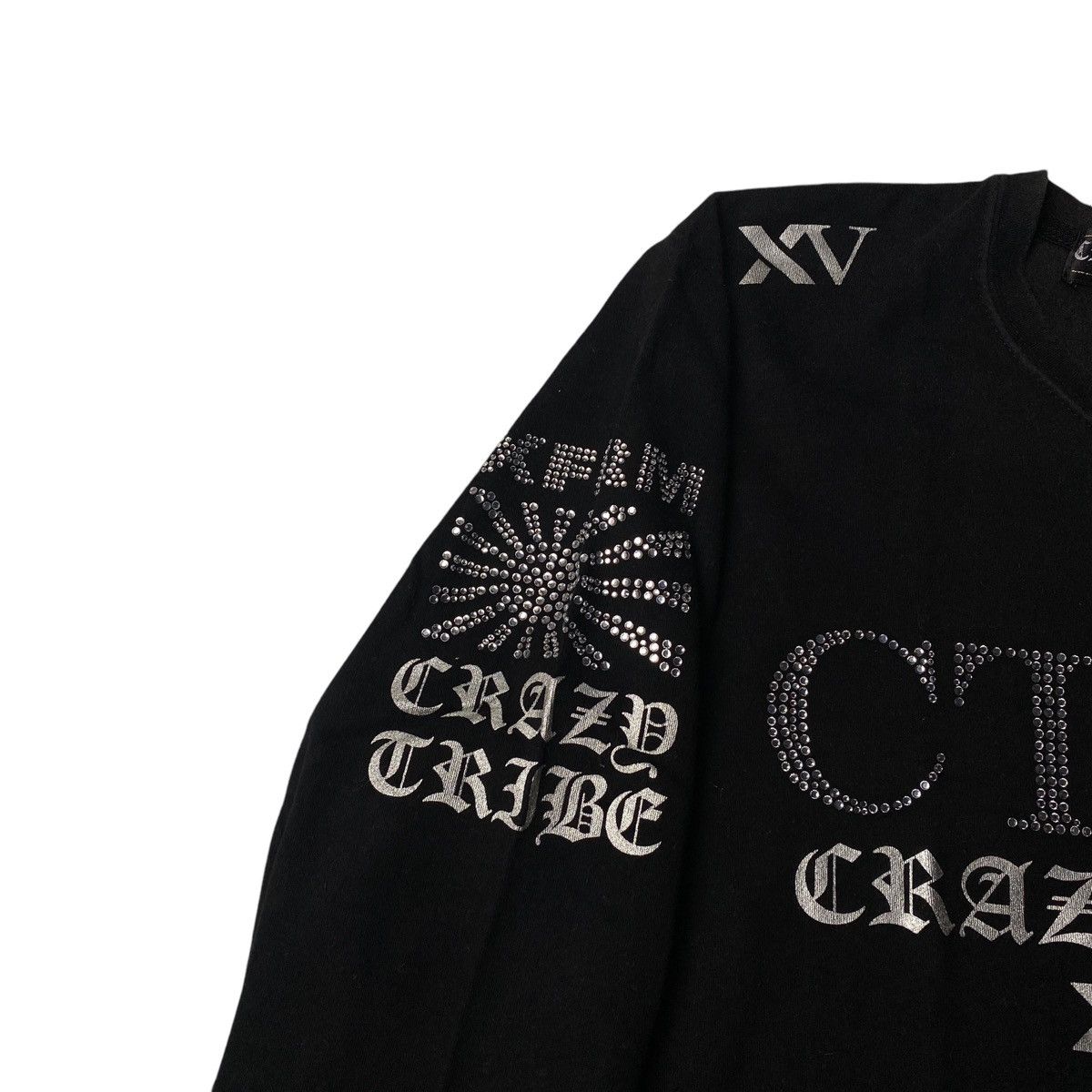 If Six Was Nine 2000's Xfrm Crazy Desire Studded Longsleeve Size US M / EU 48-50 / 2 - 6 Thumbnail