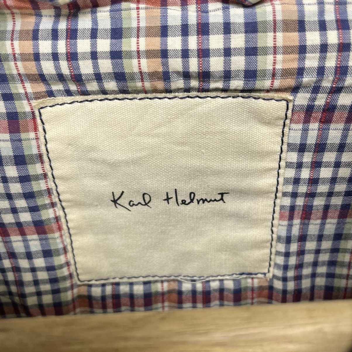 Japanese Brand × Karl Helmut Karl Helmut Spell Out Giant Dual Pocket Jacket Size US M / EU 48-50 / 2 - 7 Thumbnail