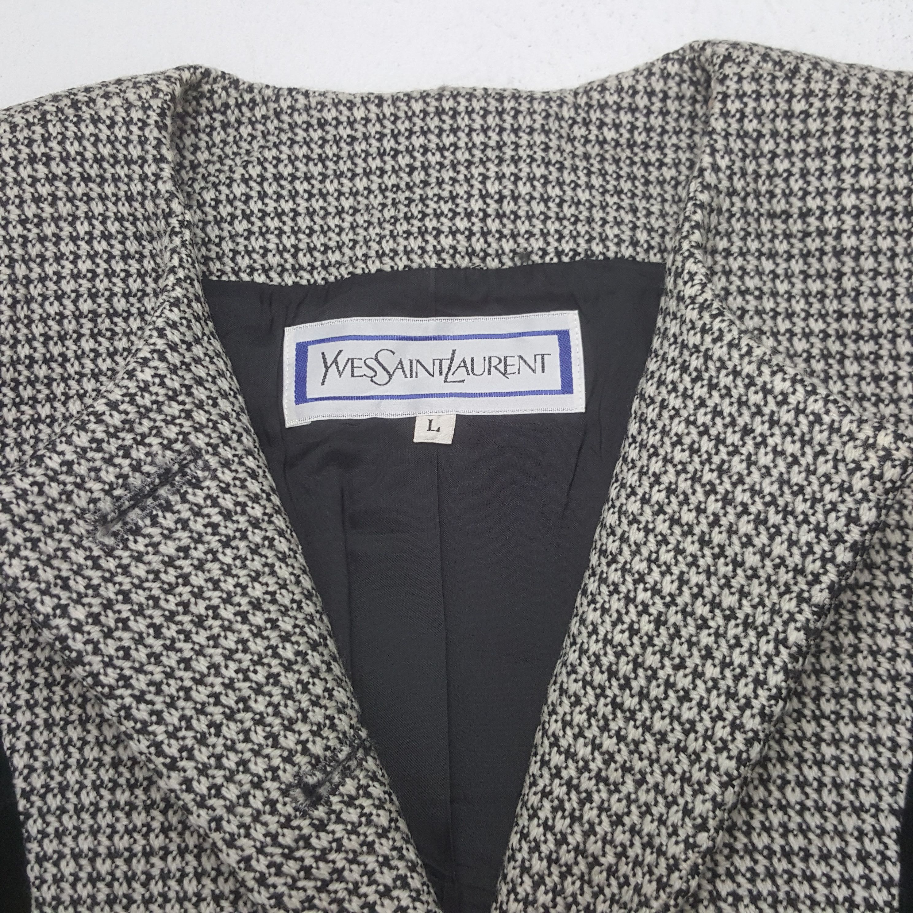 Yves Saint Laurent Vintage Yves Saint Laurent Designer Jacket C324N1 Size US XS / EU 42 / 0 - 4 Thumbnail