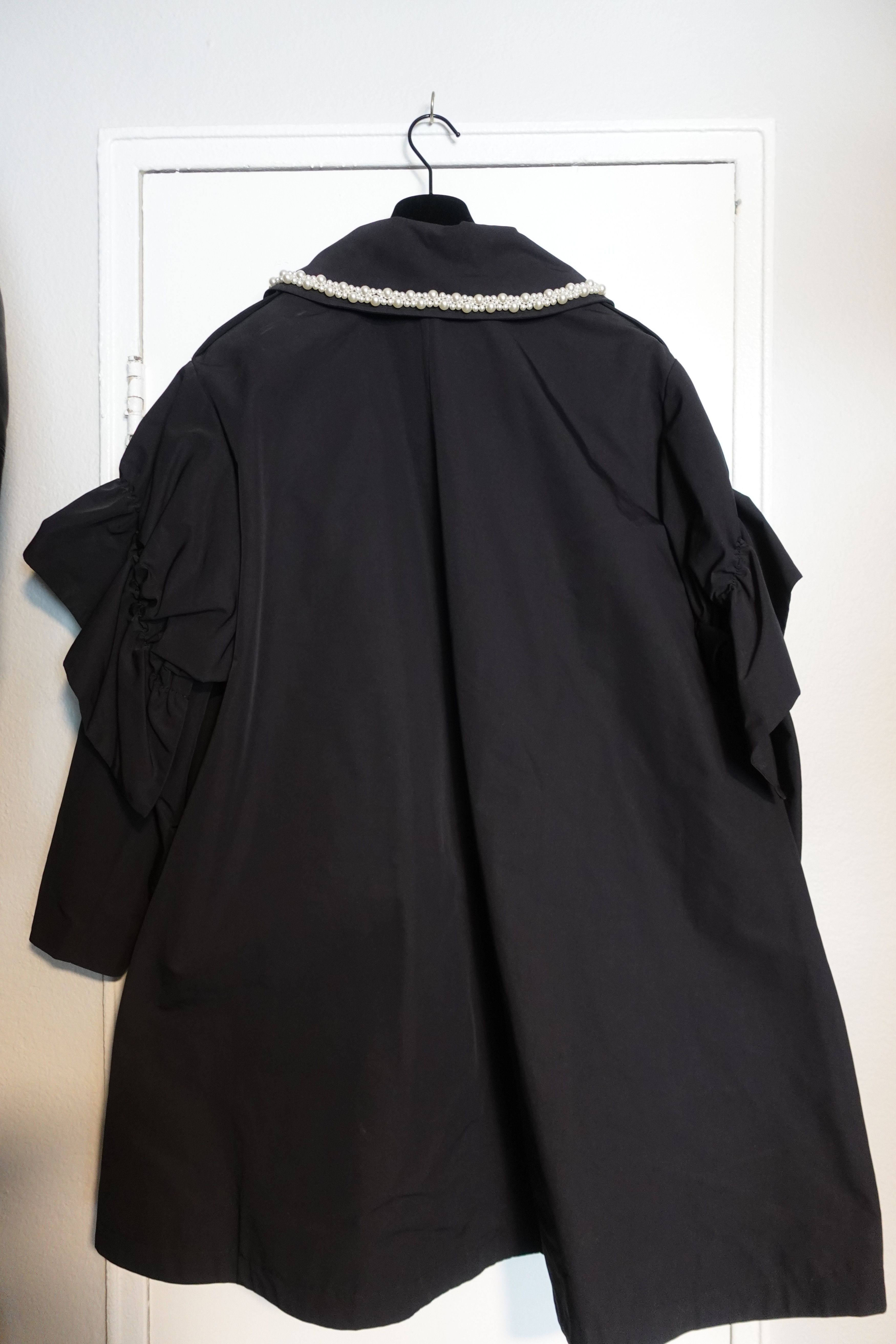H&M × Simone Rocha SIMONE ROCHA x H&M Black Coat Size M / US 6-8 / IT 42-44 - 2 Thumbnail