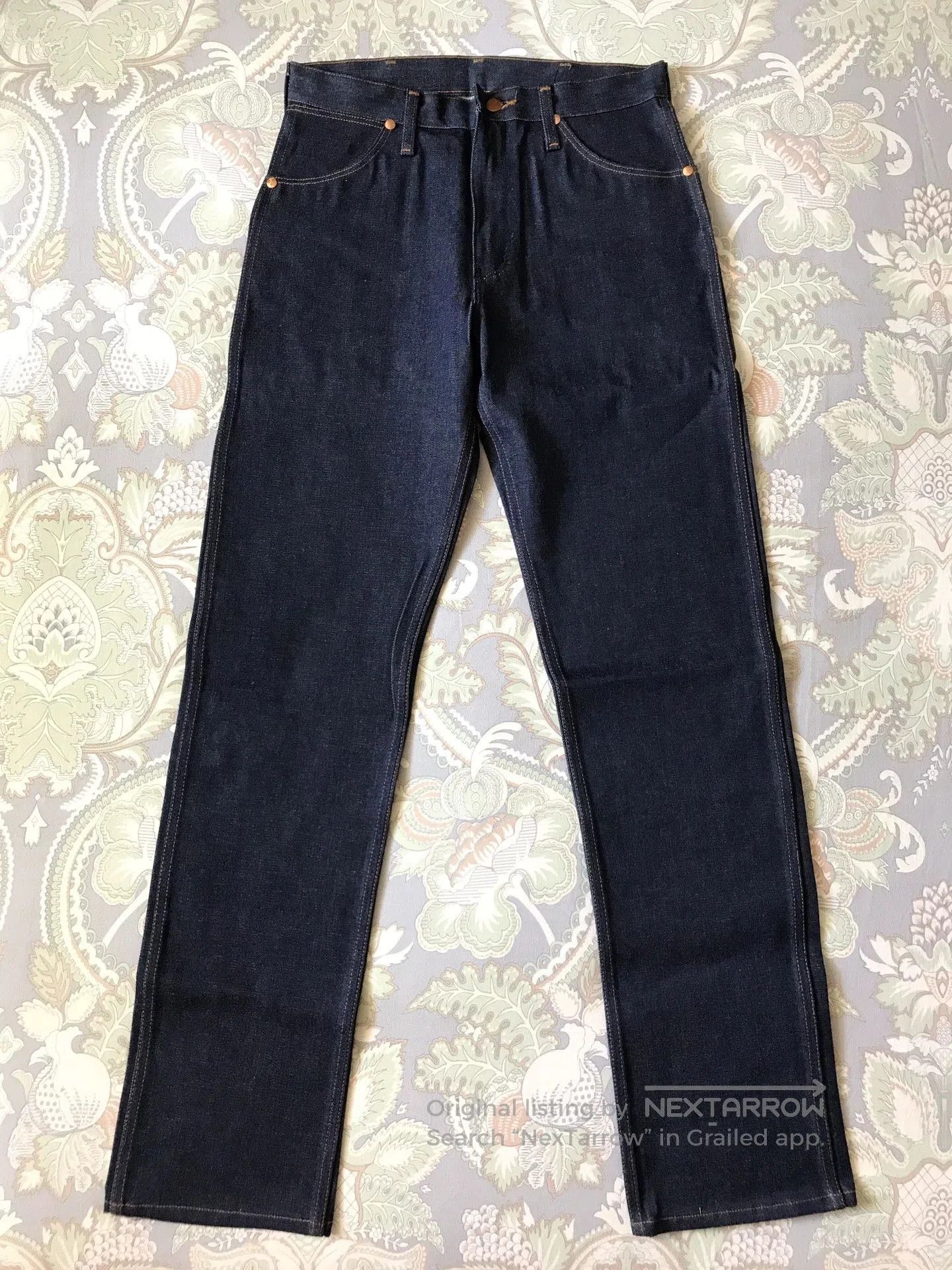 Wrangler 80s Wrangler 83610 Raw Denim Jeans. Size US 30 / EU 46 - 2 Thumbnail