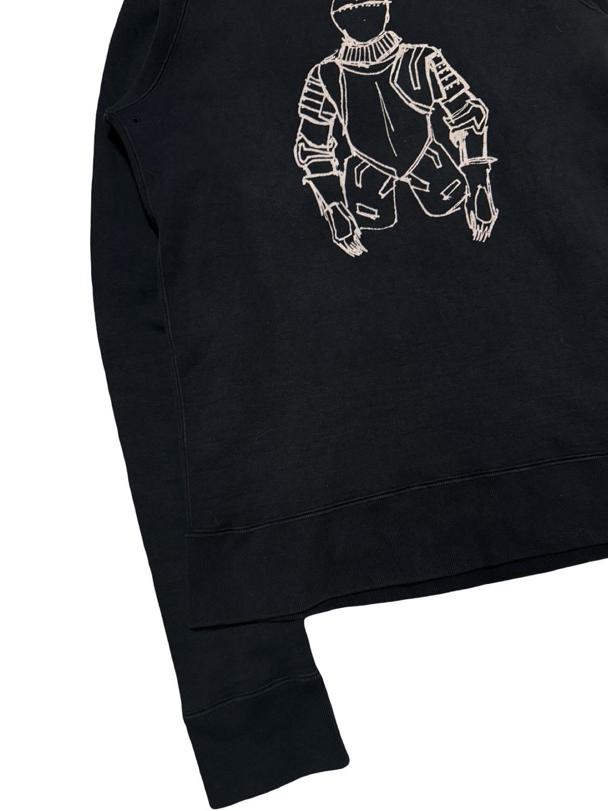Number (N)ine AW00 “The Redisun” Knight Thermal Hoodie Size US XL / EU 56 / 4 - 4 Thumbnail