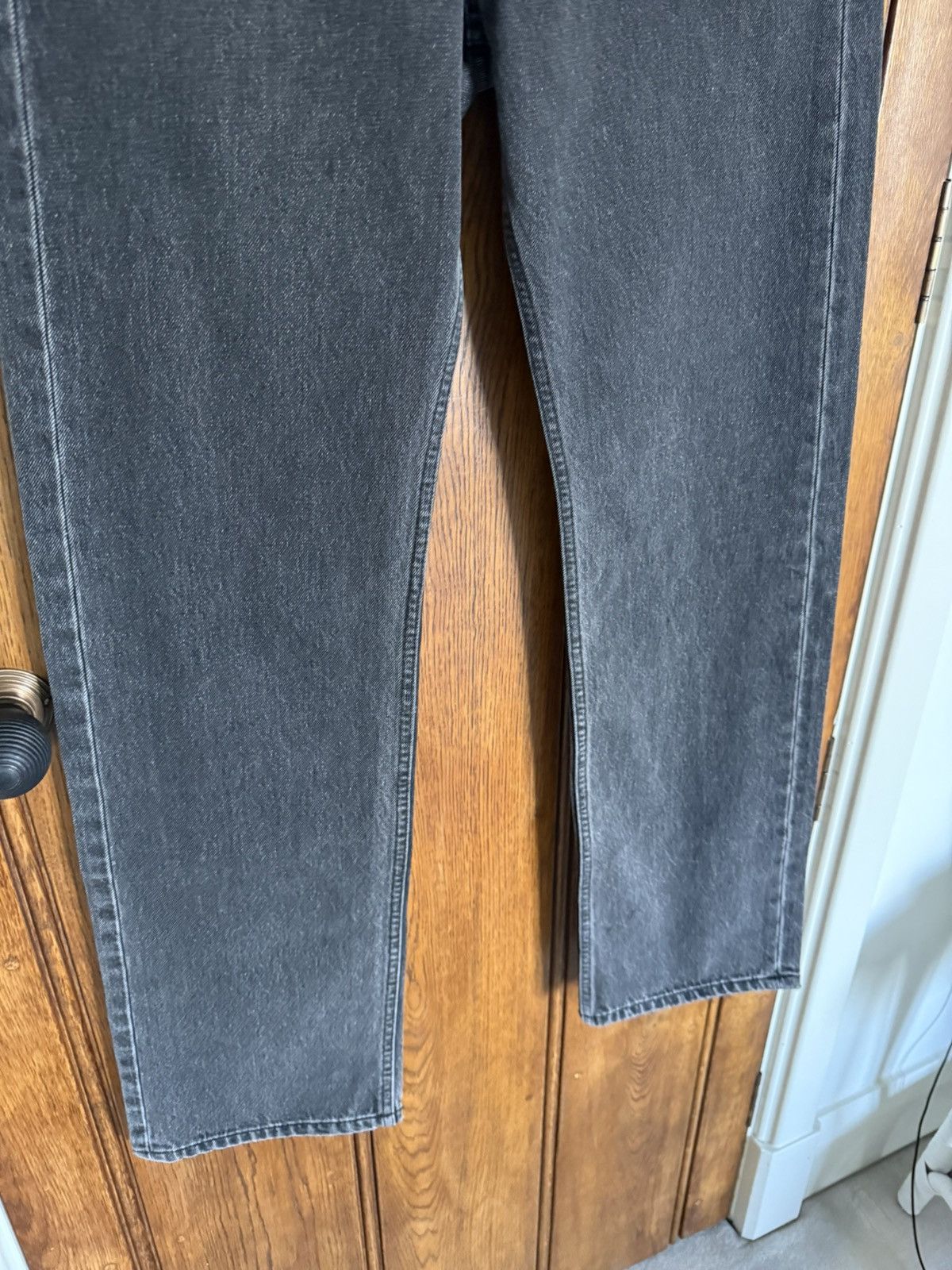 Celine $1.3k FW24 Celine Wesley grey jeans straight loose leg Hedi Size US 29 - 11 Thumbnail
