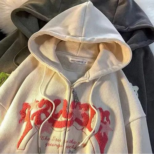 Other Letter Embroidery Hoodies Size US XL / EU 56 / 4 - 5 Thumbnail