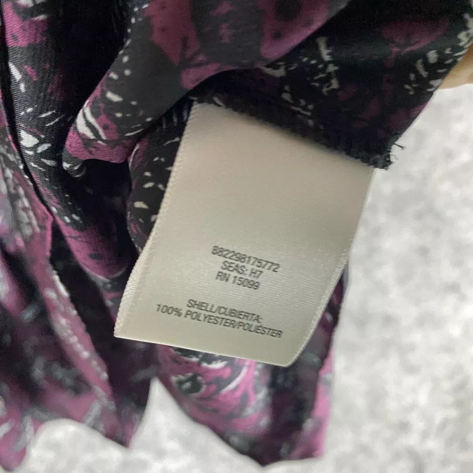 Other Simply Styled Blouse Medium Women's Long Sleeve Floral M Size M / US 6-8 / IT 42-44 - 4 Thumbnail