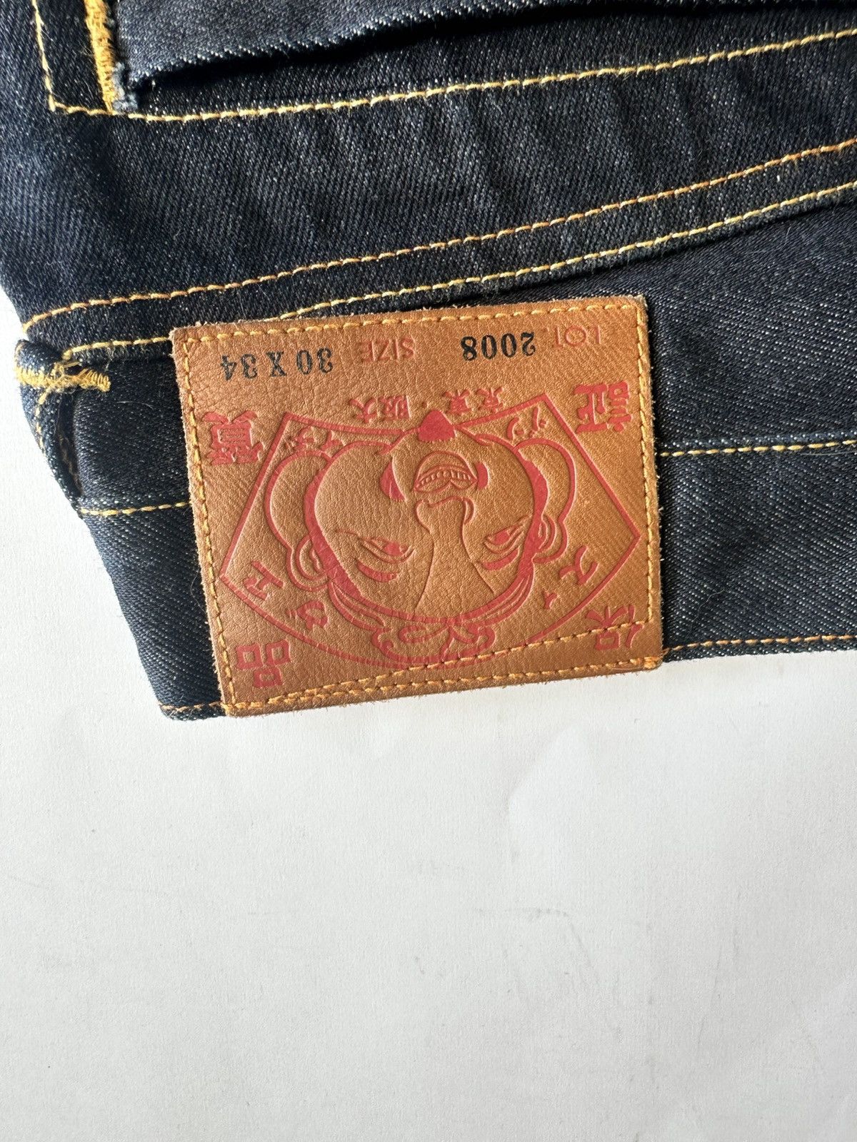 Evisu EVISU MULTICOLOR PAINTED DIACOCK JEAN SIZE 30X36 Size US 30 / EU 46 - 2 Thumbnail
