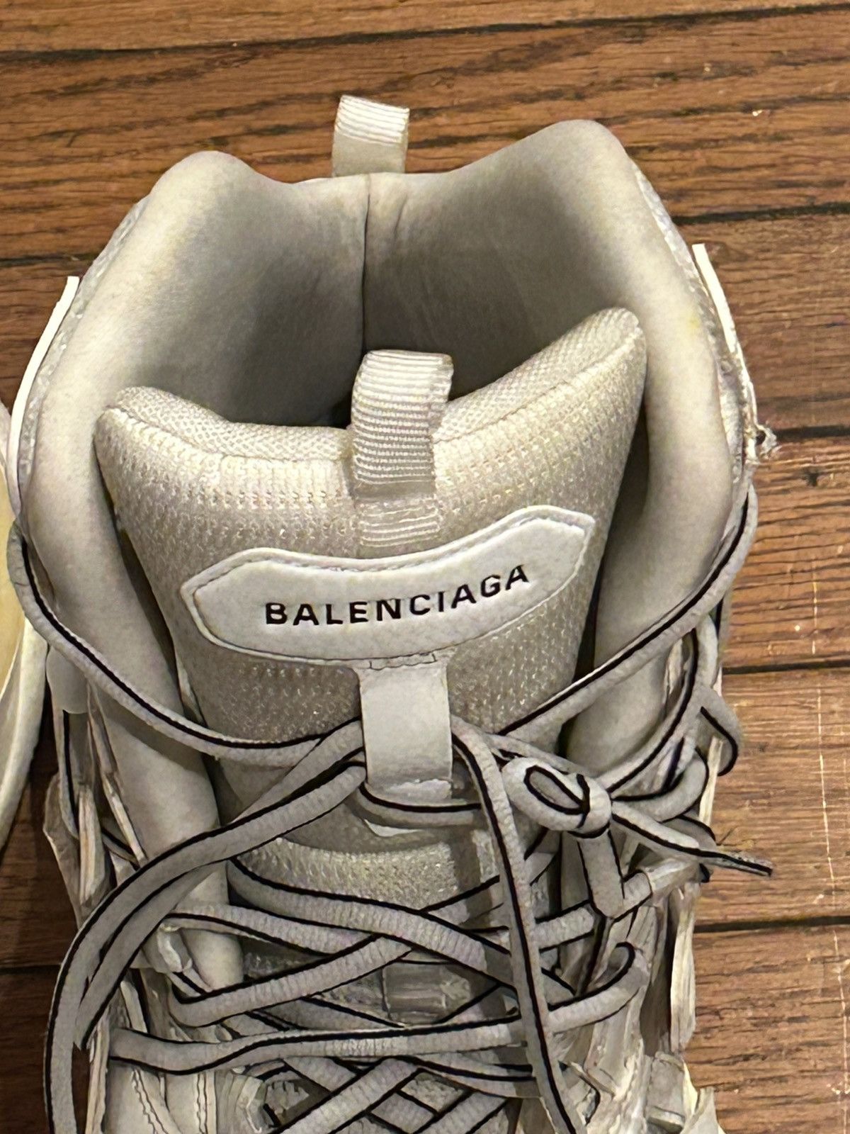 Balenciaga Balenciaga White Track Hike Boots Size US 10 / EU 43 - 4 Thumbnail