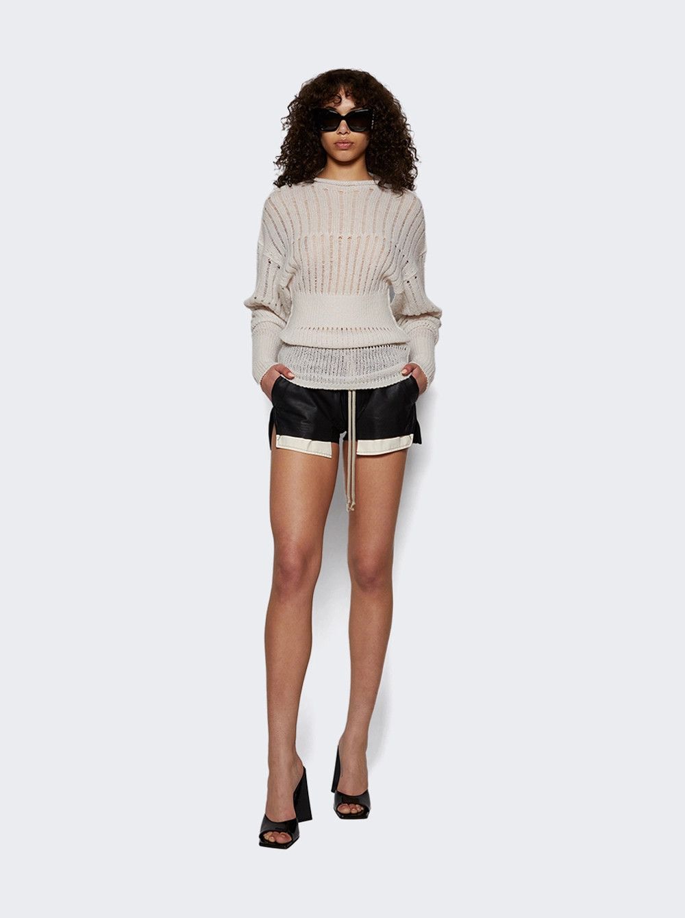 Rick Owens o1mle0426 Dafne Sweater in Gray Size S / US 4 / IT 40 - 5 Thumbnail