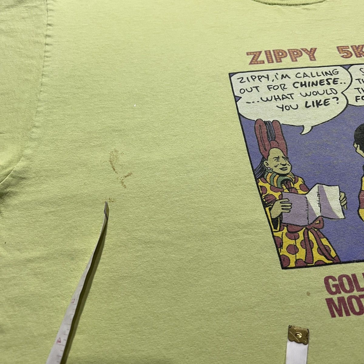 Vintage Vintage Y2K Zippy the Pinhead Bill Griffith Cartoon Graphic Size US XL / EU 56 / 4 - 5 Thumbnail
