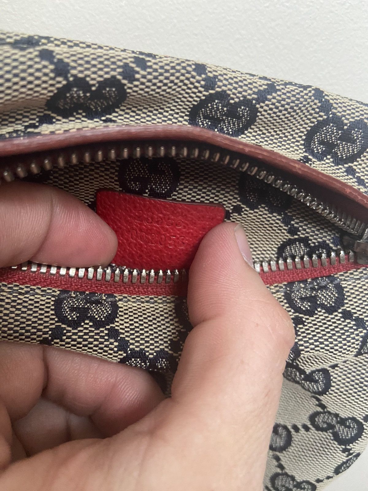 Gucci × Vintage GUCCI GG Canvas Double Pocket Belt Bum Bag Size ONE SIZE - 4 Thumbnail
