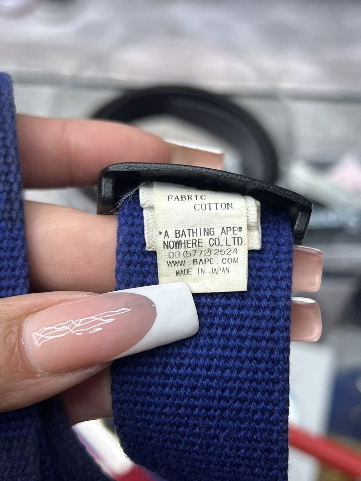 Bape Bape Blue Camo Belt Size ONE SIZE - 5 Thumbnail