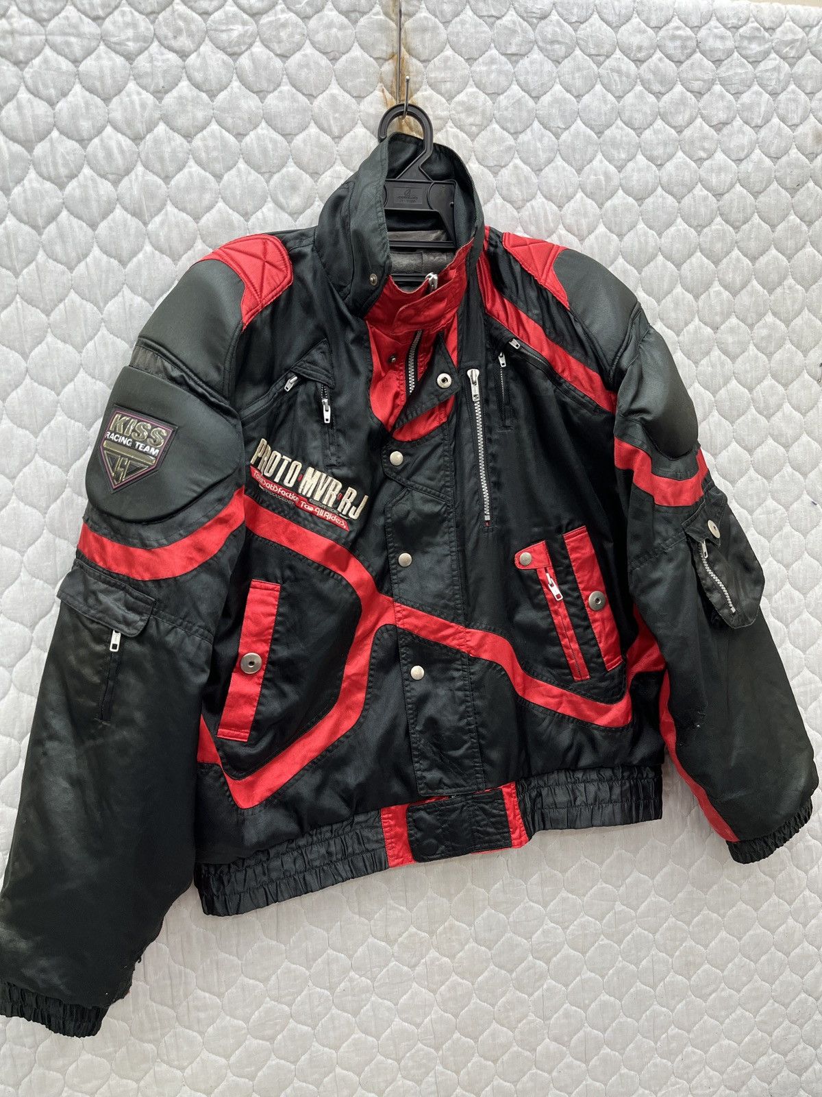Vintage 🔥🔥🔥STEALS VTG KISS RACING TEAM JACKET Size US L / EU 52-54 / 3 - 2 Thumbnail
