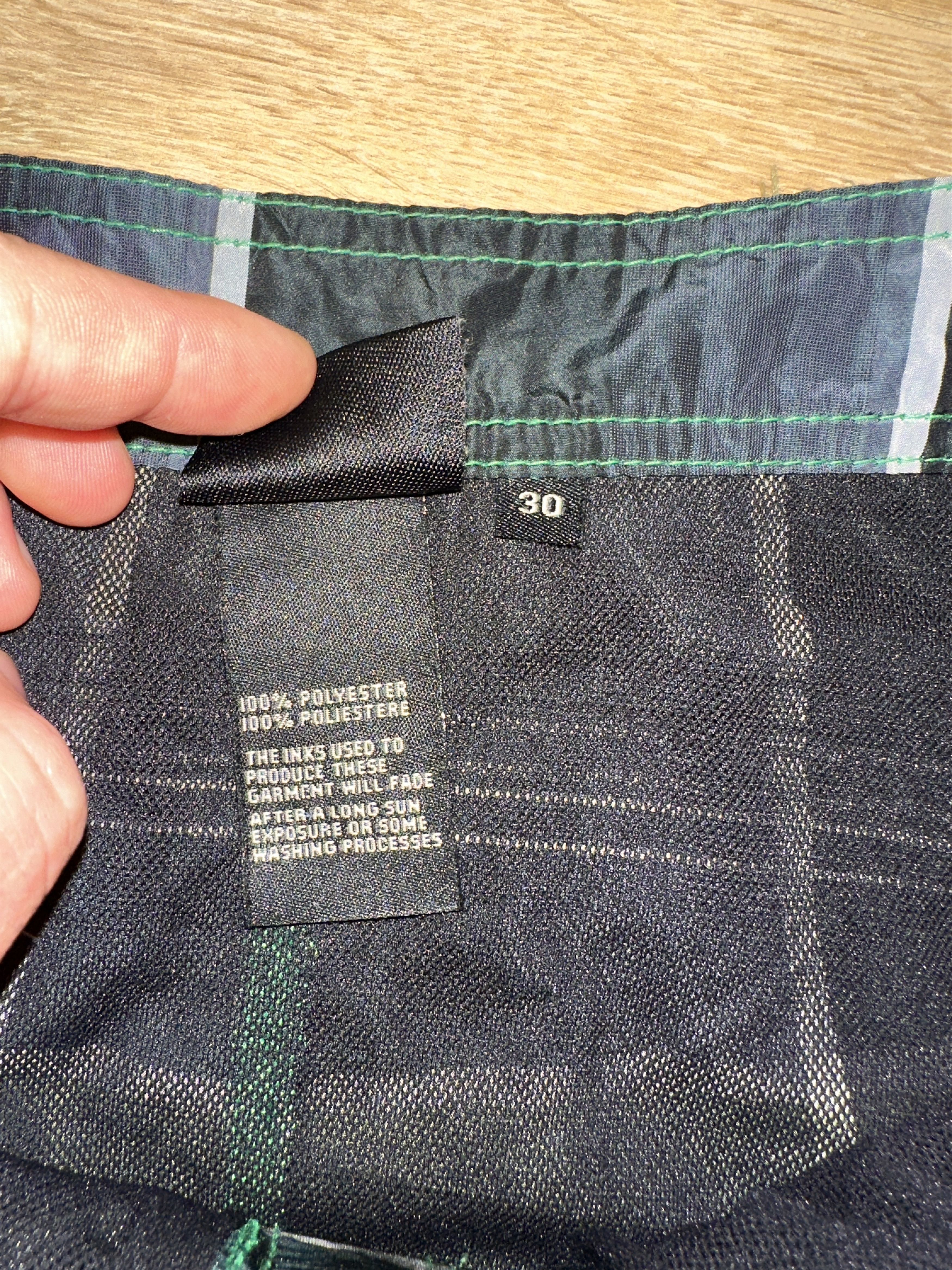 Sundek Sundek 30 Goldenwave Swim Shorts Plaid Check Rainbow Size 30 Size US 30 / EU 46 - 12 Thumbnail