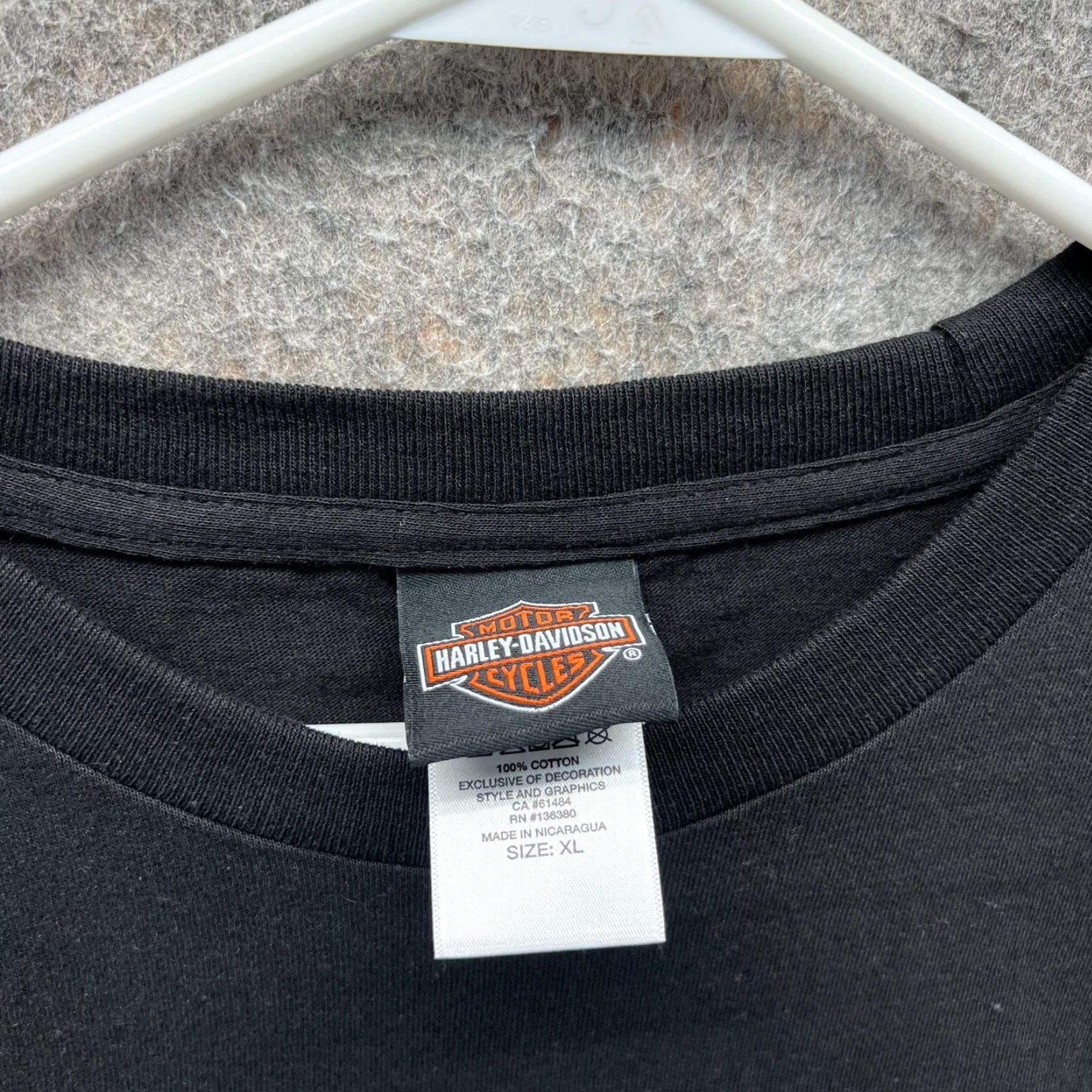 Harley Davidson Harley-Davidson Shirt Men XL Black Crewneck Tee Casual Motorcycle Logo XG750 Size US XL / EU 56 / 4 - 5 Thumbnail