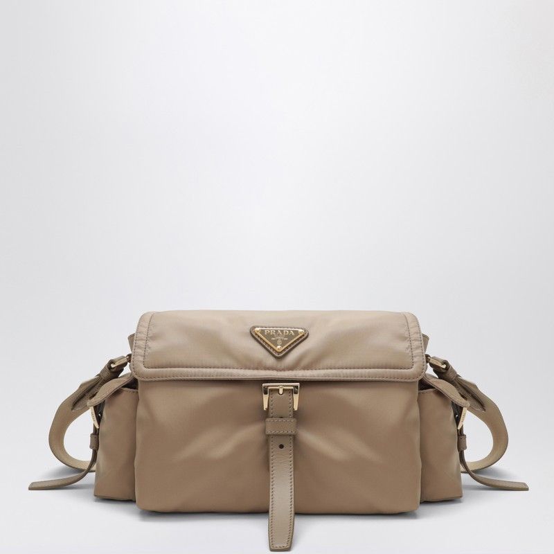 Prada Prada Prada Explore Medium Bag In Beige Re-Nylon Size ONE SIZE - 1 Thumbnail