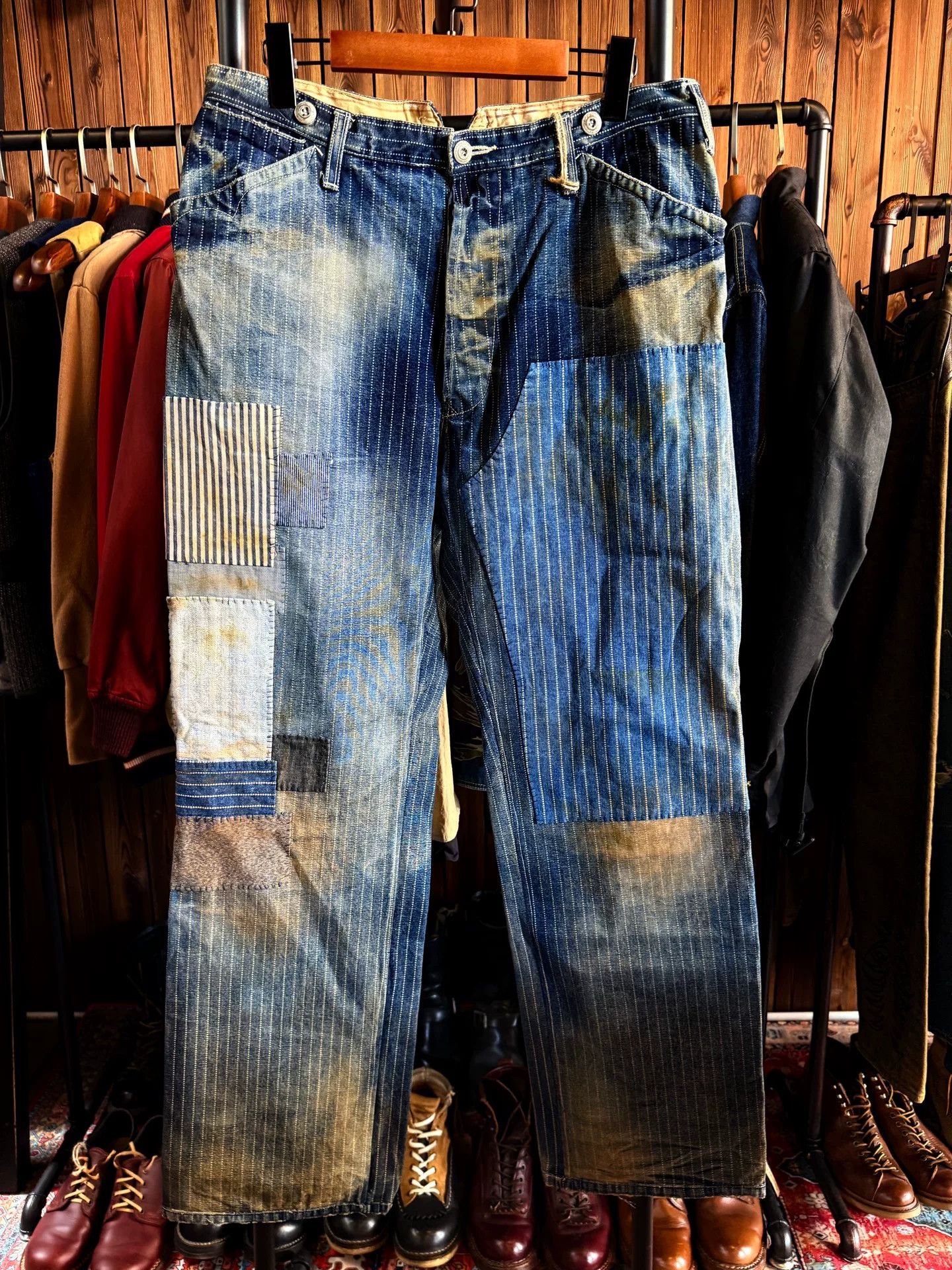 Jelado JELADO Patch Washed Jeans Size US 30 / EU 46 - 1 Thumbnail
