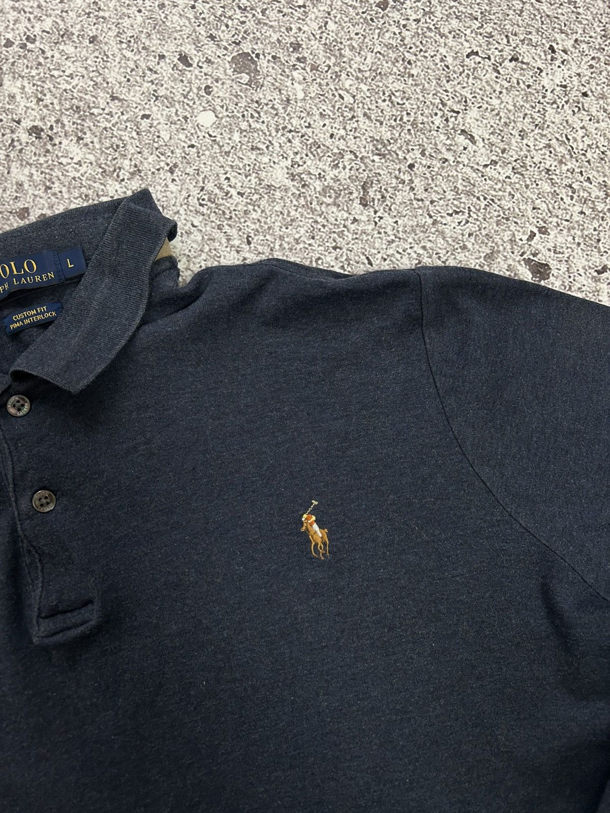 Polo Ralph Lauren × RRL Ralph Lauren × Rugby Ralph Lauren 🏉 Vintage 90s Polo Ralph Lauren Rugby travis scott Size US L / EU 52-54 / 3 - 8 Thumbnail