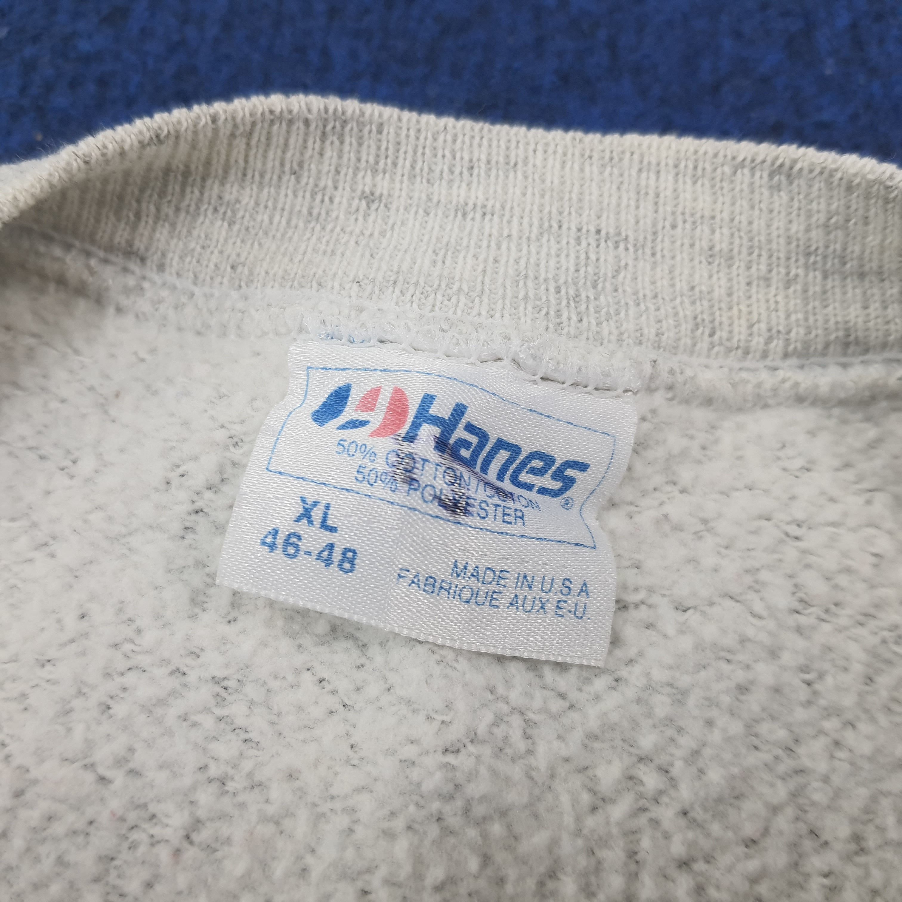 Hanes Vintage Lake Tahoe Nature Outdoor Sweatshirt C236N7 Size US L / EU 52-54 / 3 - 6 Thumbnail