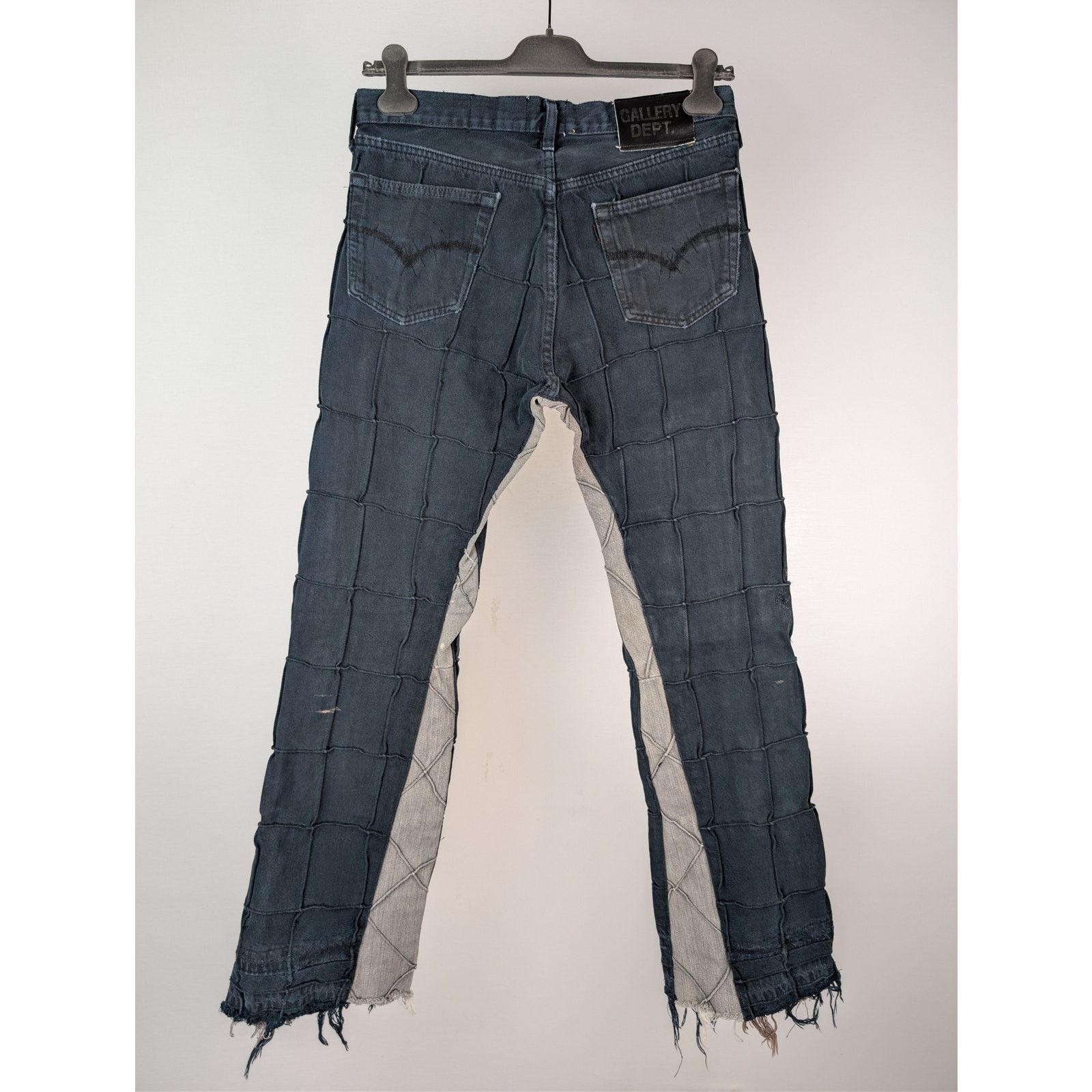 Gallery Dept. o1rshd1 Lenny Flare Denim Jeans in Black Size US 32 / EU 48 - 11 Thumbnail