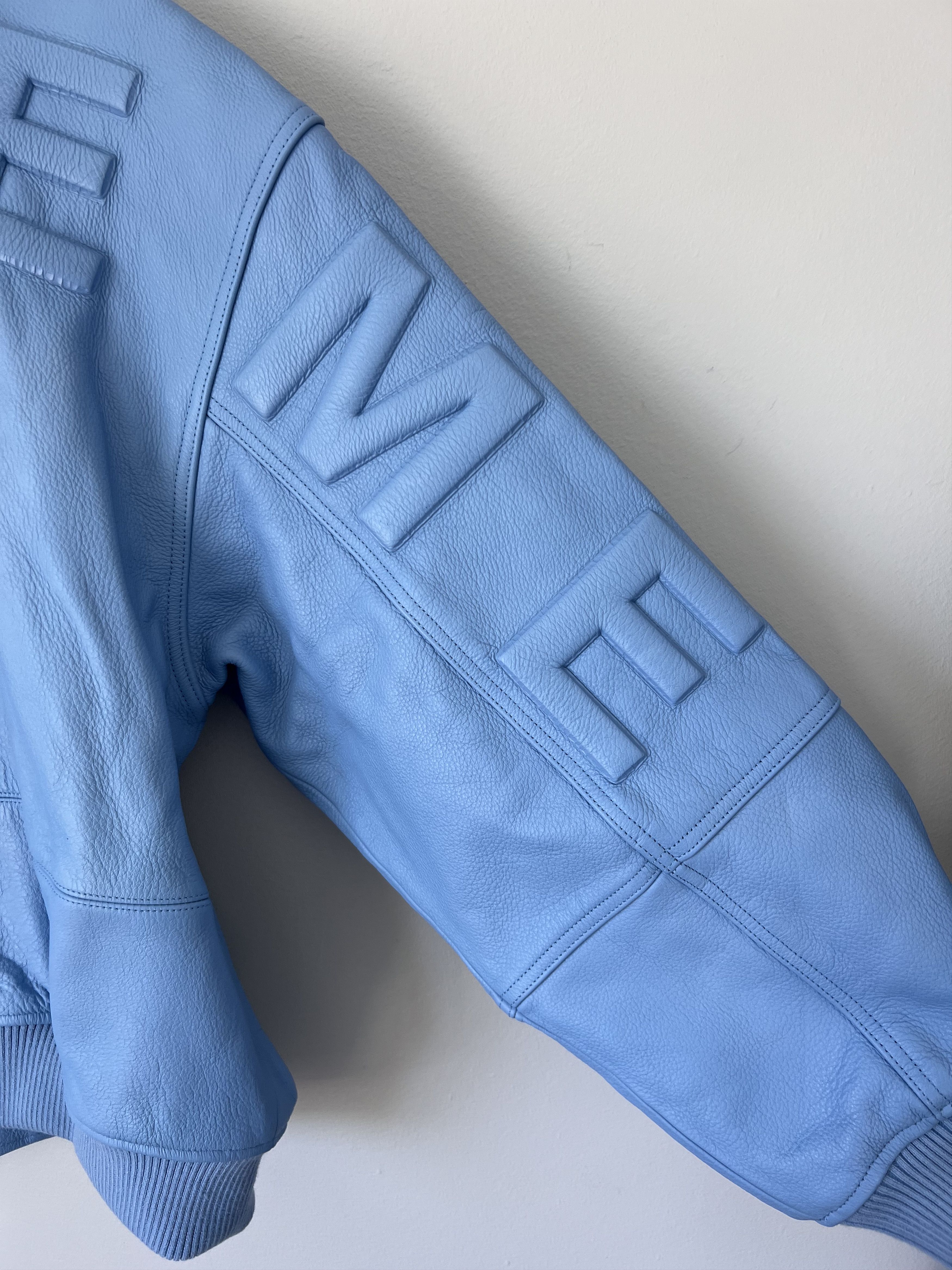 Supreme Supreme Gore-Tex Infinium Windstopper Leather Varsity Jacket Size US L / EU 52-54 / 3 - 5 Thumbnail