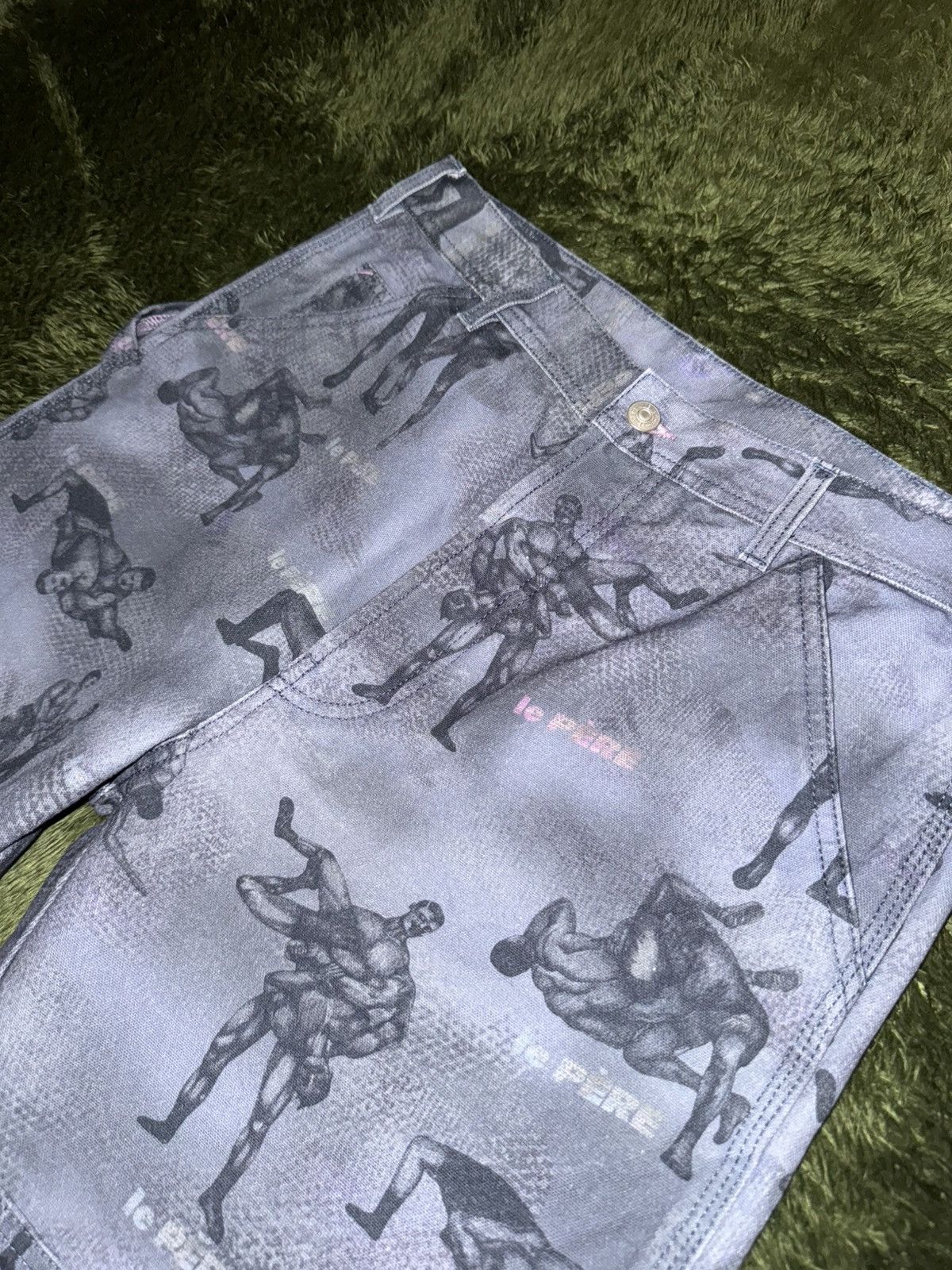 Le Pere [32] Le Pere × Cherry Kim Collaboration Double-Knee Pants Size US 32 / EU 48 - 2 Thumbnail