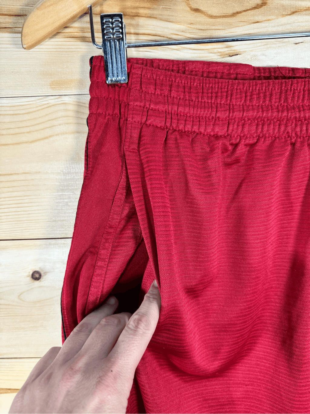 Nike Nike Men's Size S Red Basketball Athletic Shorts 10" Inseam Size US 30 / EU 46 - 2 Thumbnail