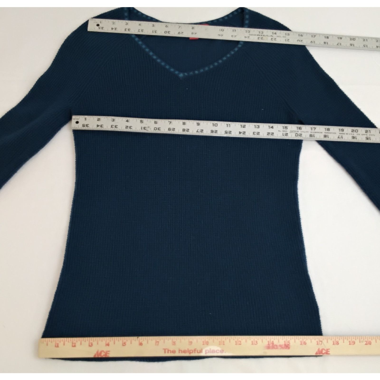 Other Krimson Klover V-Neck Sweater Women's M Blue/Green Size M / US 6-8 / IT 42-44 - 9 Thumbnail