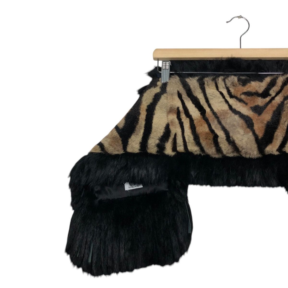 Vintage 🔥VINTAGE SCARFT MINK FUR SALVATORE FERRAGAMO MADE IN ITALY Size ONE SIZE - 5 Thumbnail