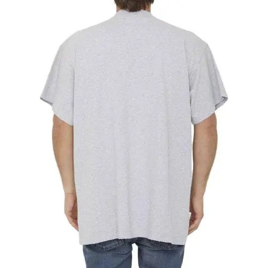 Balenciaga o1in1g0725 Be Kind T-Shirt Oversized in Grey Size US L / EU 52-54 / 3 - 2 Thumbnail