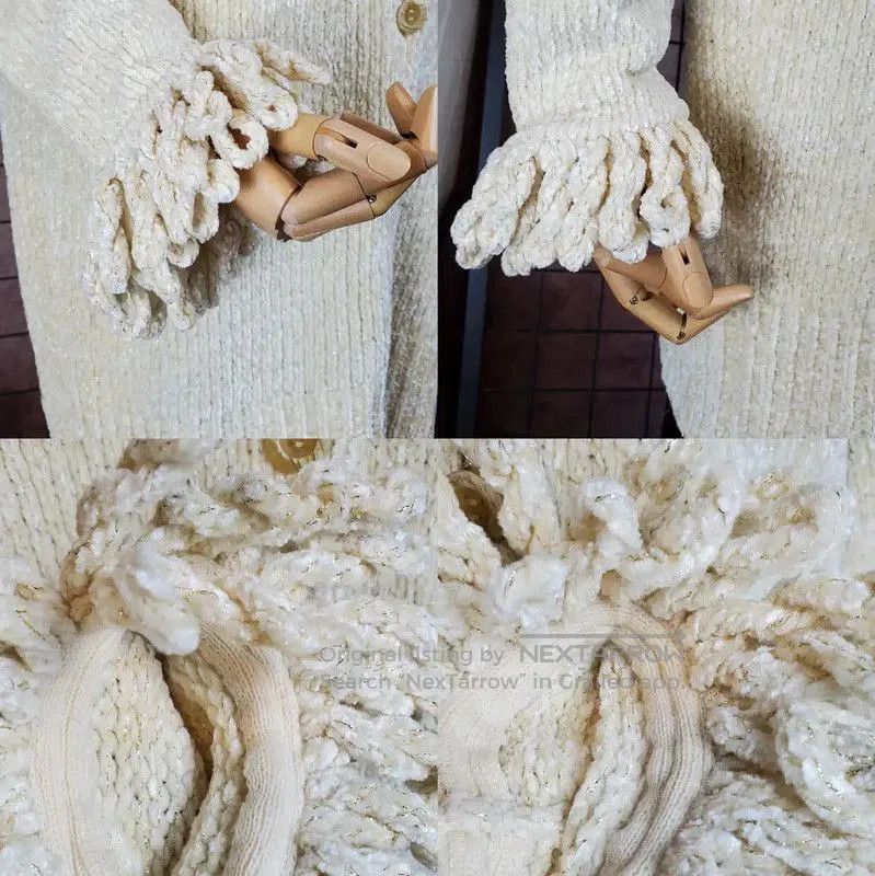 Dior Dior Beige Long Sleeve Cardigan for Women . Size M / US 6-8 / IT 42-44 - 5 Thumbnail
