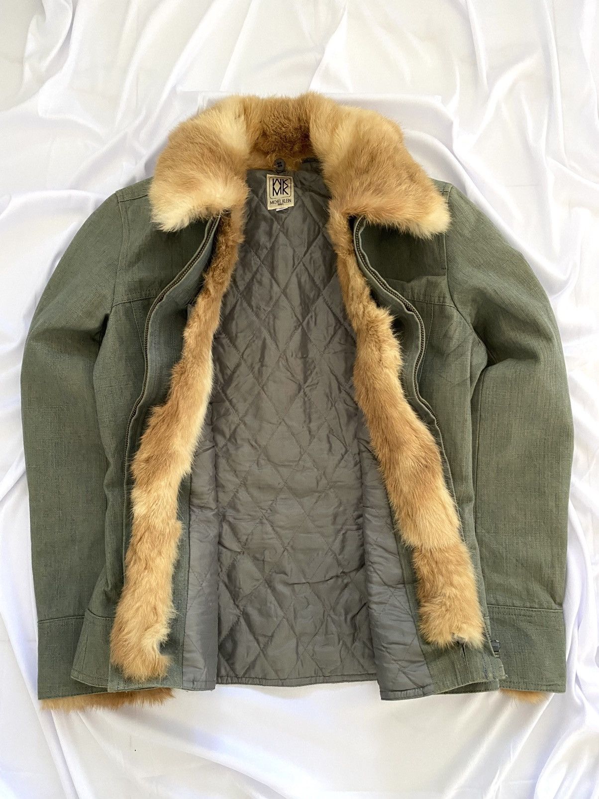 japan grunge undefined fur jacket michel klein
