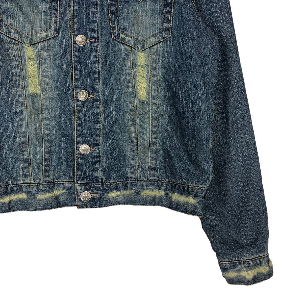 Japanese Brand 🔥Vtg Denim Biker Jacket Japan Blanket Lining Size US M / EU 48-50 / 2 - 5 Thumbnail