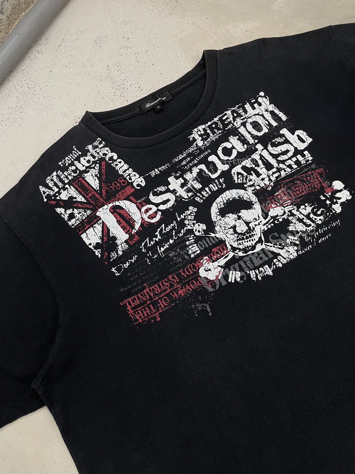 Japanese Brand Beaumere London Seditionaries Punk Casual Underground Lads Size US XXL / EU 58 / 5 - 3 Thumbnail