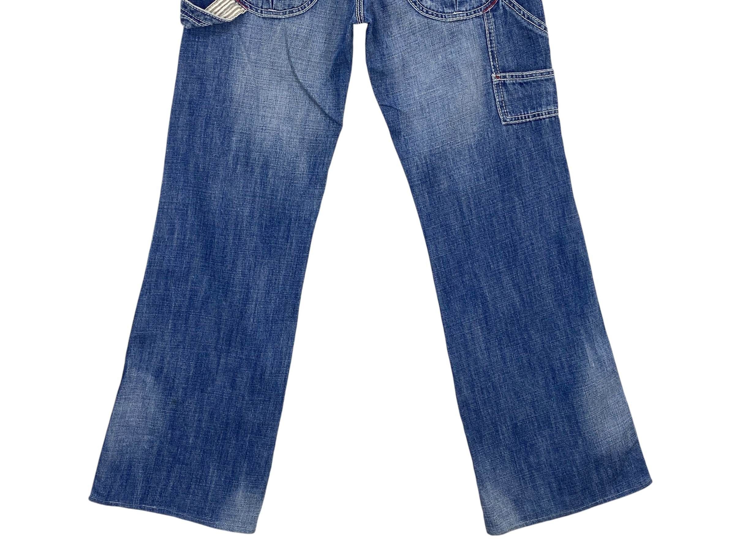 Japanese Brand Carpenter Pants Buckle Back Pants Size US 33 - 7 Thumbnail