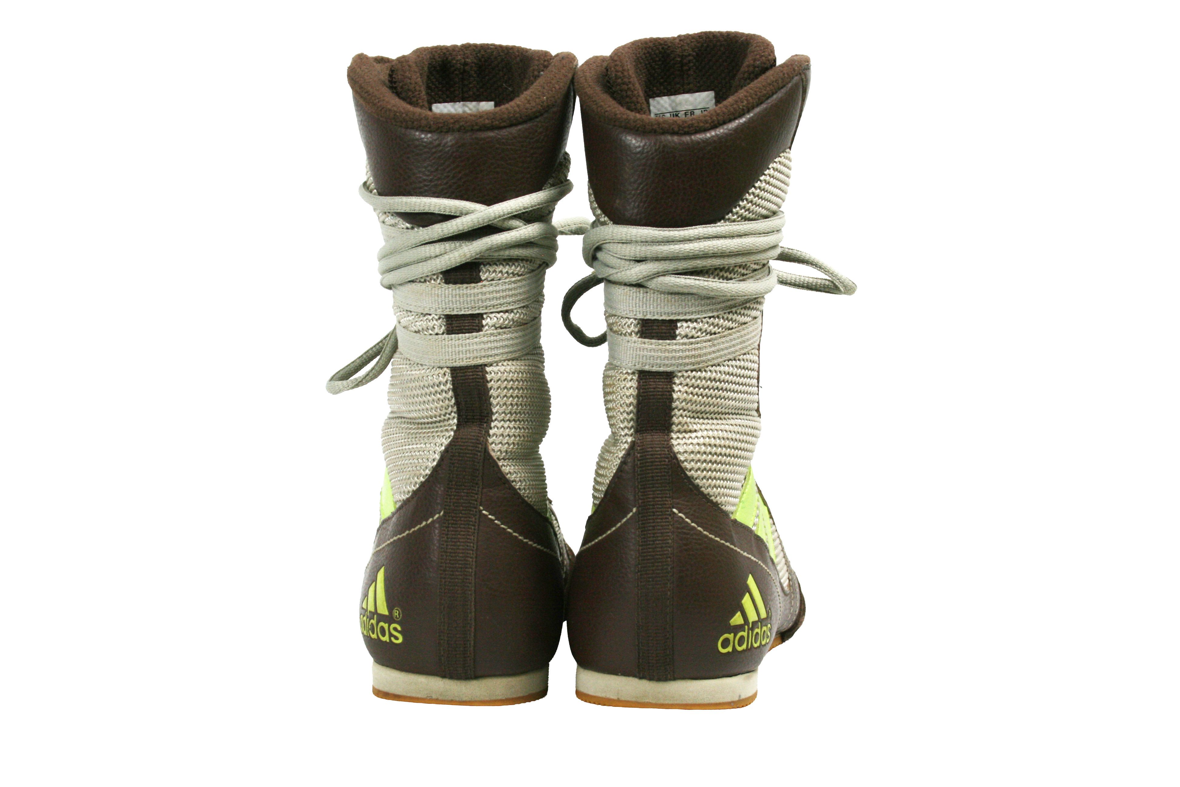 Adidas 2004 Tygun Boxing Y2K High Laced Boots Vintage Size US 8 / IT 38 - 13 Thumbnail